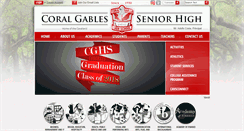 Desktop Screenshot of coralgablescavaliers.org